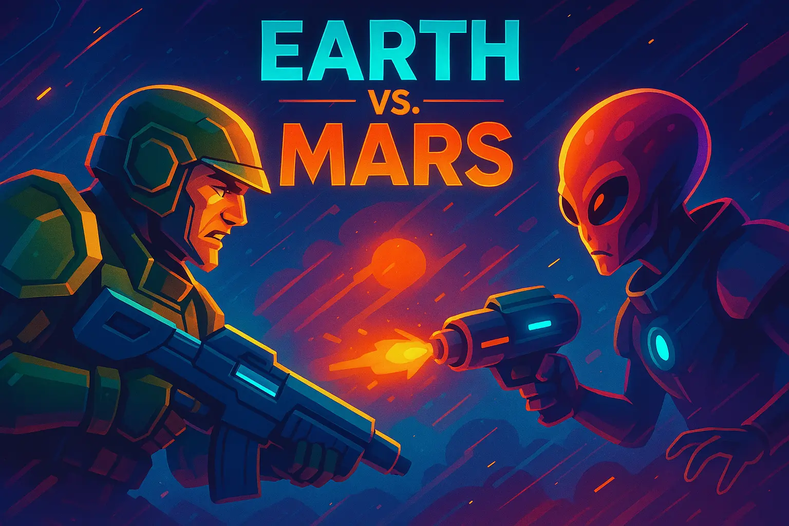 معرفی Earth vs. Mars