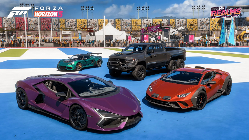 Forza Horizon 5 روی PS5 Pro