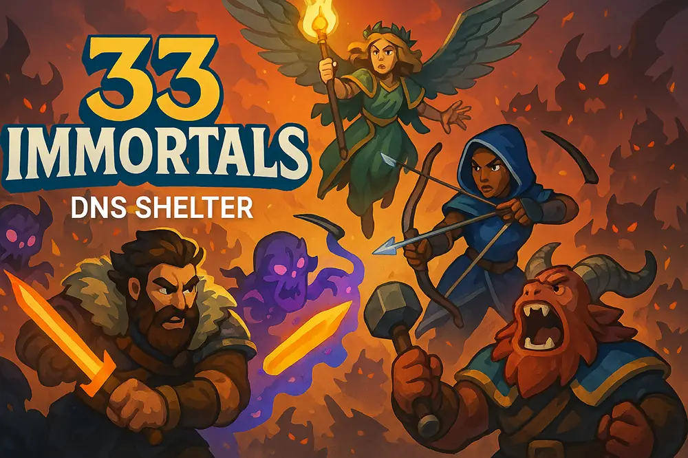 بازی 33 Immortals