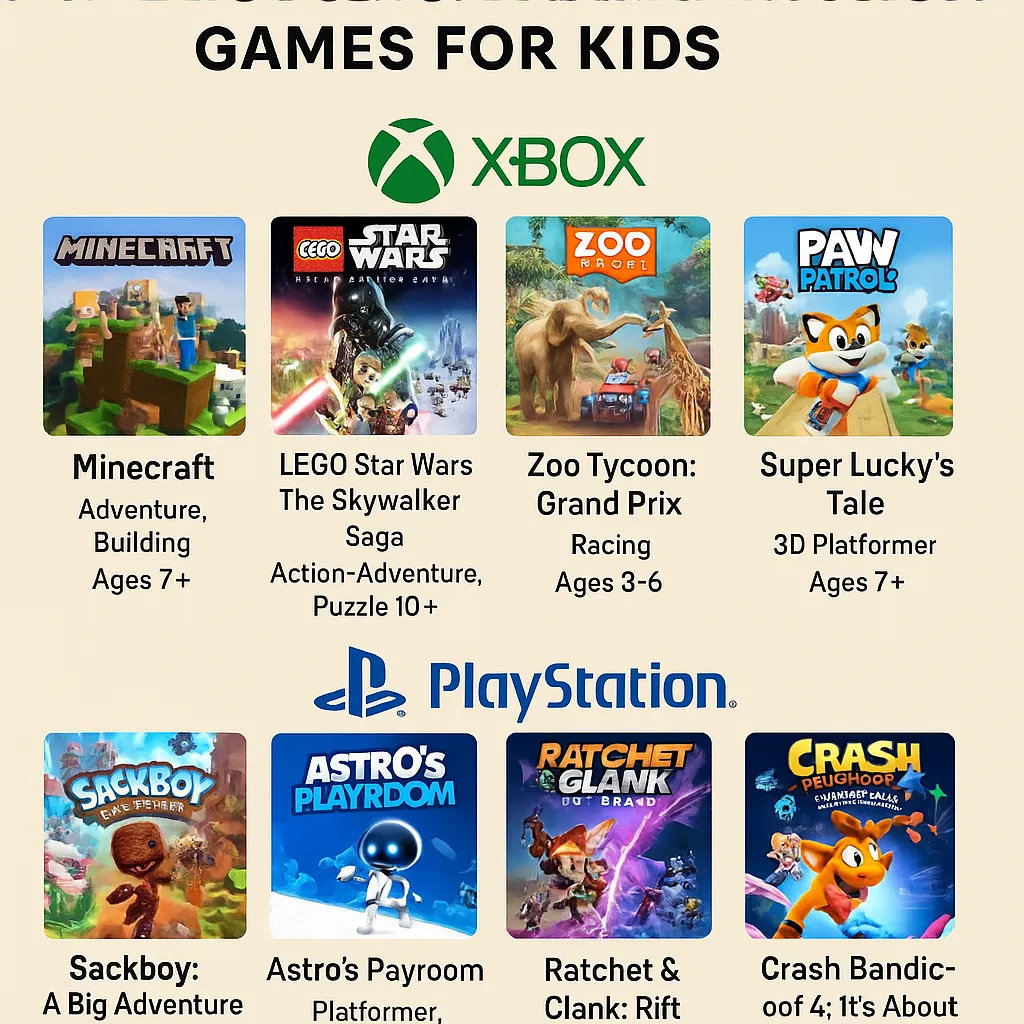 بهترین بازی های کودکانه