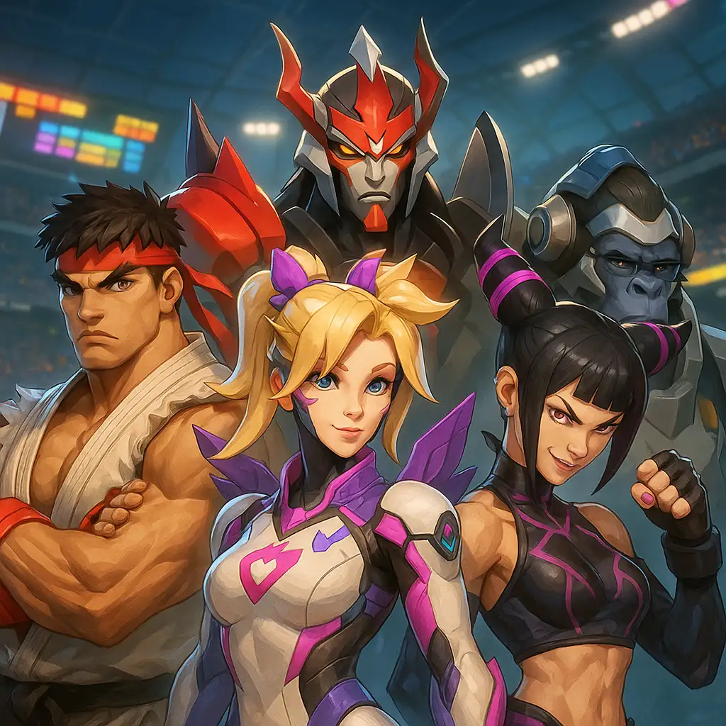 همکاری Overwatch 2 و Street Fighter 6