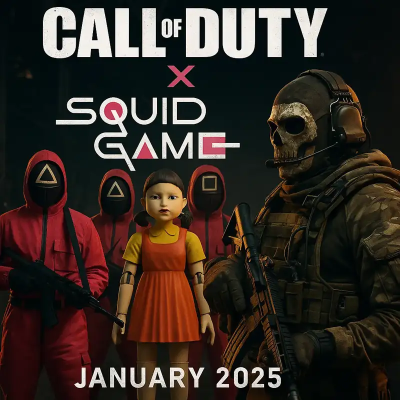 Call of Duty و Squid Game