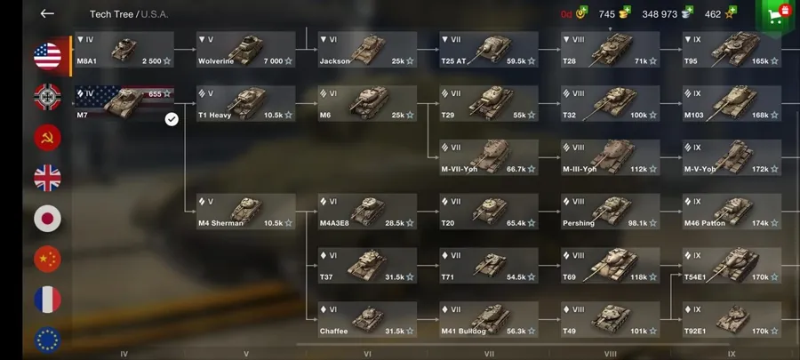 تانک آمریکایی