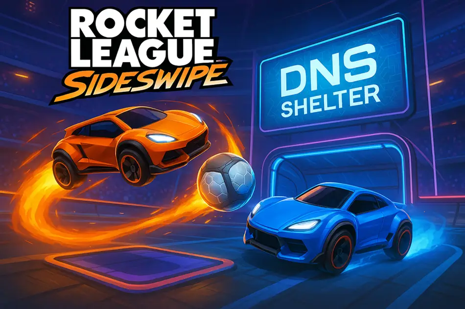 بازی Rocket league (Sideswipe)