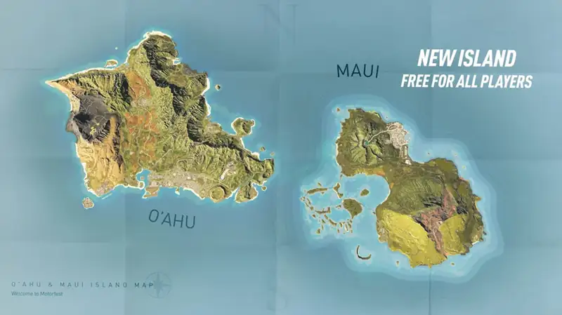 نقشه بازی The Crew Motorfest